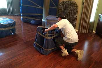 Let our experts take care of the packing, wrapping, and crating of your furniture and fragile items.