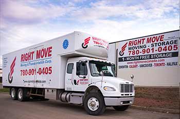 Our moving company is ready to move you in Edmonton, throught Alberta, across Canada, or around the World.
