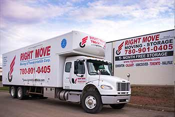 Our moving company is ready to move you in Edmonton, throughout Alberta, across Canada, or around the World.