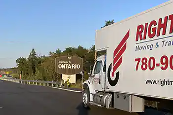 Always on time on moves to Ontario.