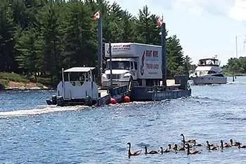 Across the land, over the sea, and through the air; We