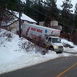 Mid-winter move to British Columbia. Mid-winter move to British Columbia.