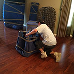 Wrapping some furniture Wrapping some furniture