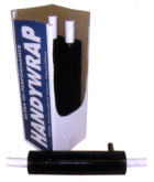 Black Hand-Held Stretch Wrap with Handles